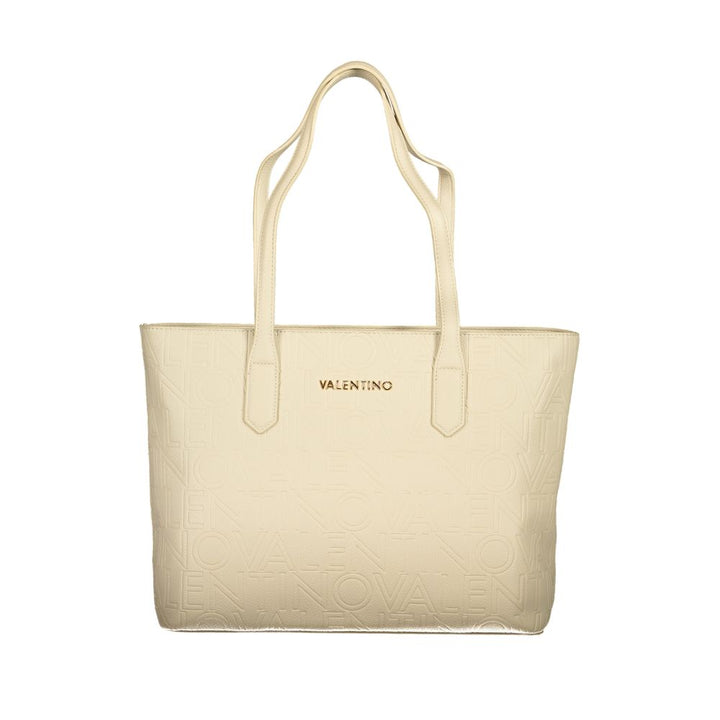 Mario Valentino Beige Polyurethane Women's Bag