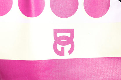 Camiseta de manga corta con logotipo estampado multicolor de Dolce & Gabbana