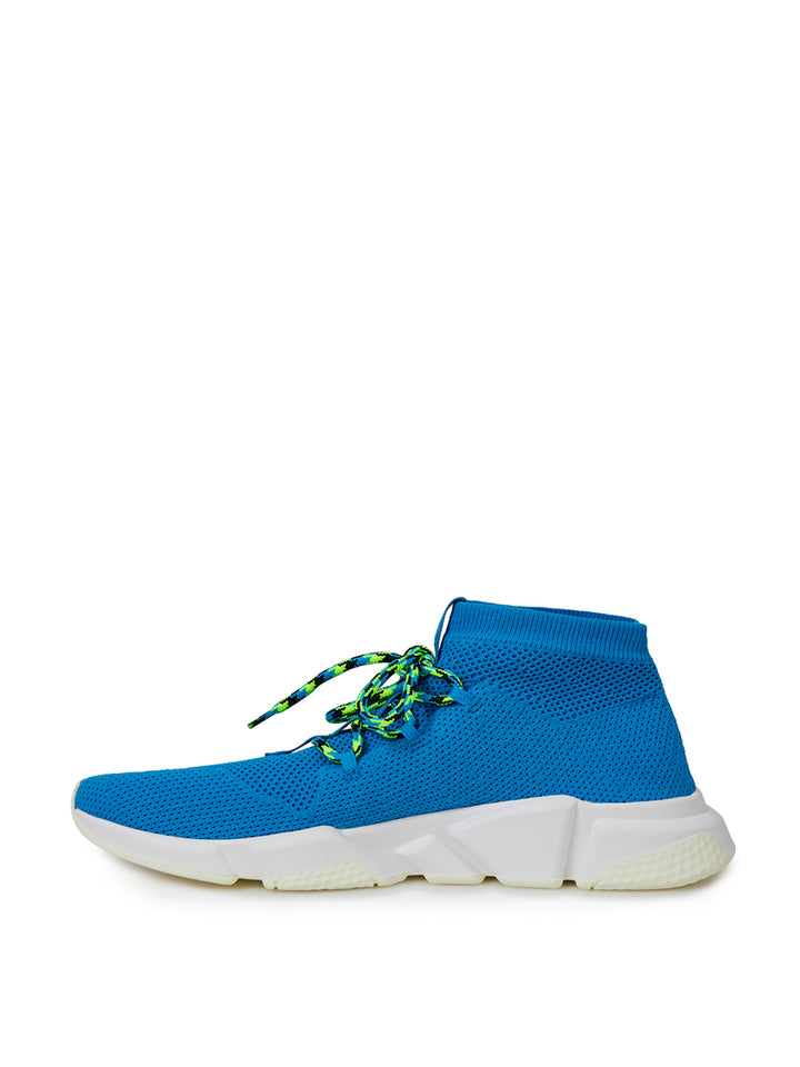 Zapatillas deportivas Balenciaga de algodón azul