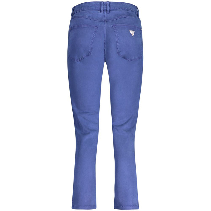 Guess Jeans Blue Cotton Women's Skinny Jean