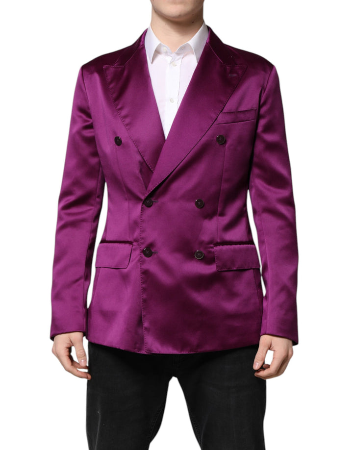 Dolce & Gabbana Americana de Traje Cruzada Morada para Hombre