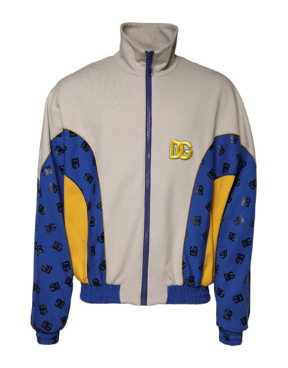 Chaqueta bómber Dolce & Gabbana de poliéster multicolor con cremallera completa