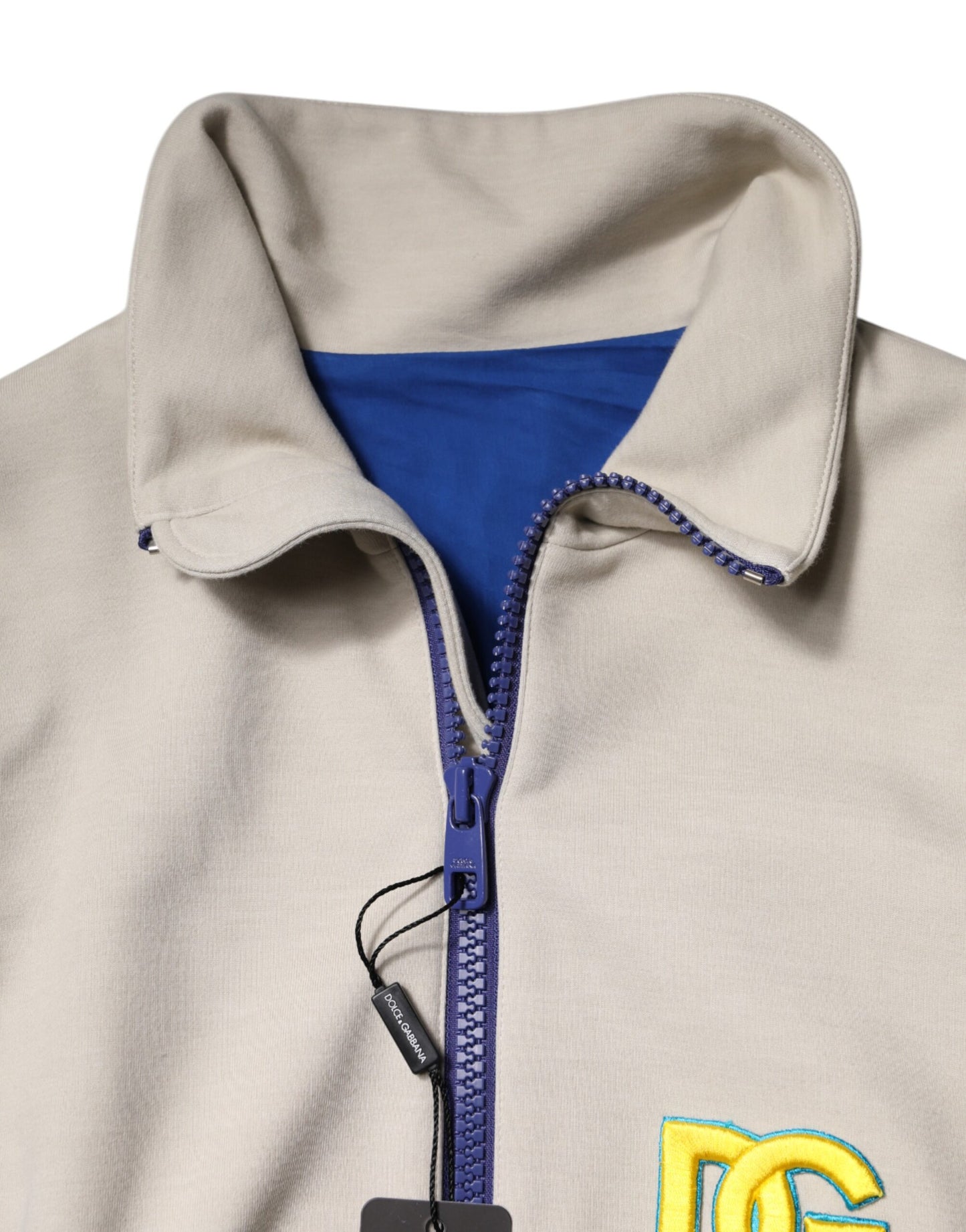 Chaqueta bómber Dolce & Gabbana de poliéster multicolor con cremallera completa