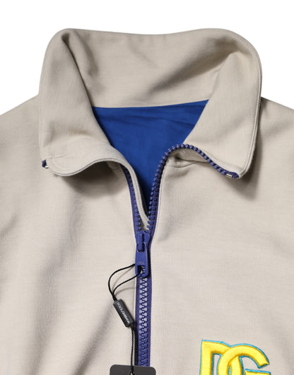 Chaqueta bómber Dolce & Gabbana de poliéster multicolor con cremallera completa