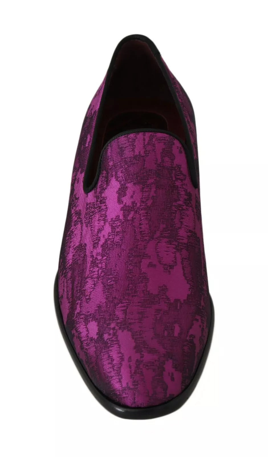 Mocassins Jacquard Violets Dolce & Gabbana Chaussures Habillées Formelles