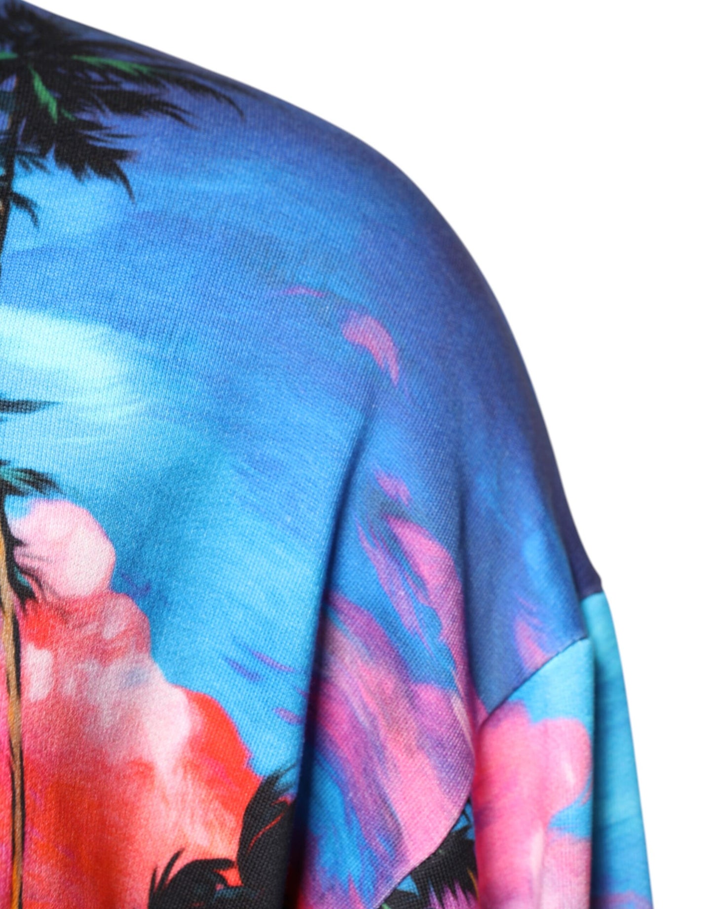Sweat-shirt à capuche imprimé multicolore Dolce & Gabbana
