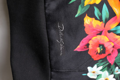Sweat-shirt à capuche imprimé multicolore Dolce & Gabbana