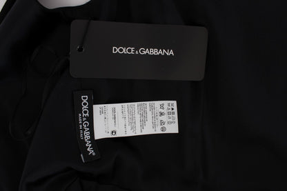 Robe longue fourreau Dolce & Gabbana à imprimé floral rose