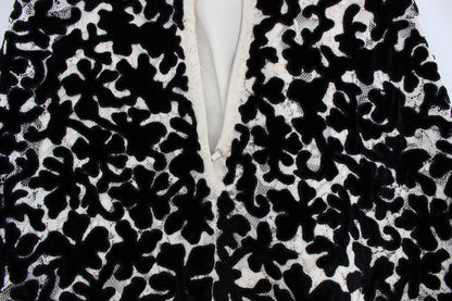 Robe longue de bal Dolce & Gabbana en dentelle florale Ricamo