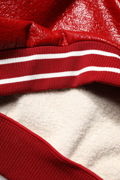 Jersey Dolce & Gabbana de Lana Roja con Logotipo DG Bordado