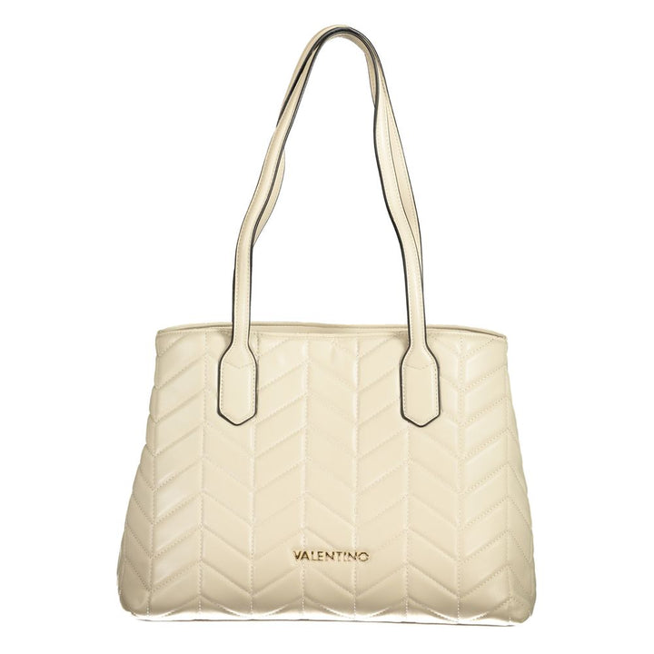 Mario Valentino Beige Polyurethane Women's Bag