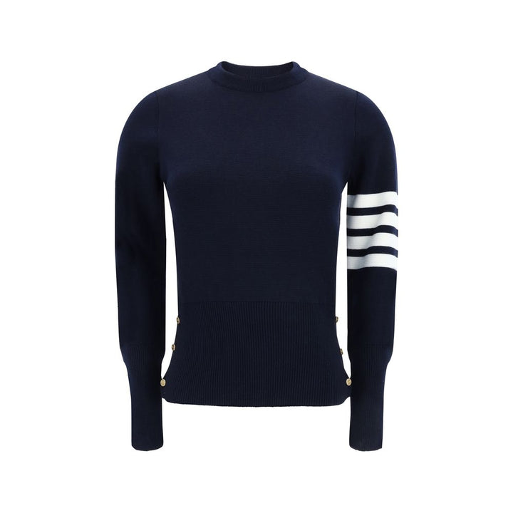 Thom Browne Blue Wool Oves Aries Sweatshirt