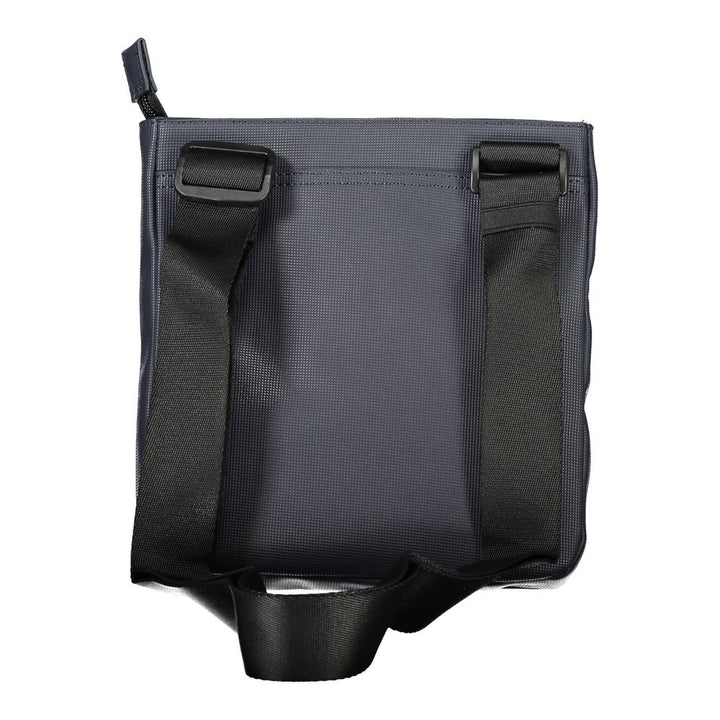 Tommy Hilfiger Navy Polyurethane Men's Shoulder Bag