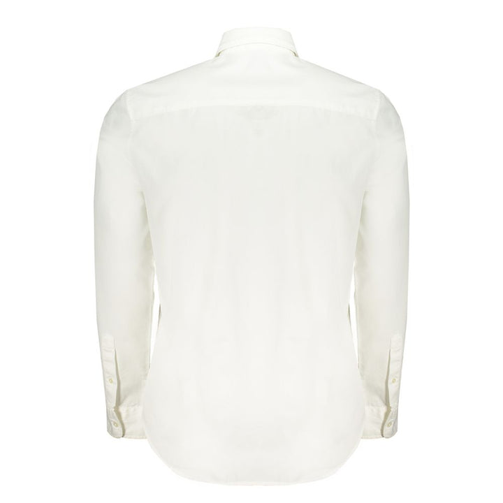 North Sails White Cotton Men Shirt