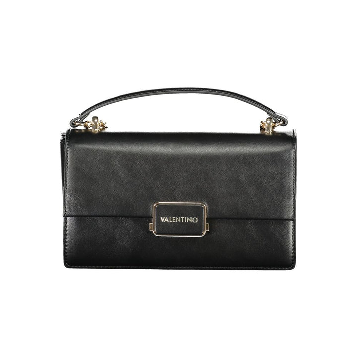 Mario Valentino Black Polyurethane Women's Bag