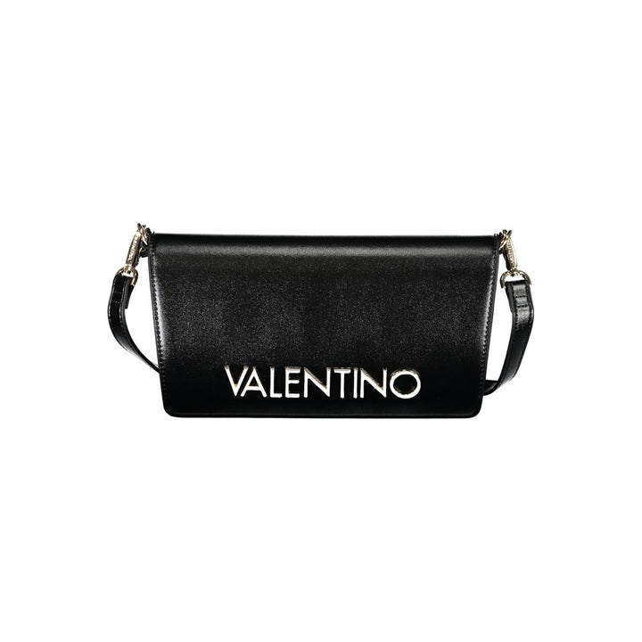 Mario Valentino Black Polyurethane Women's Bag