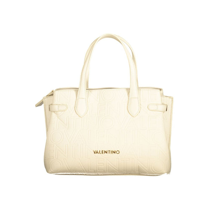 Mario Valentino Beige Polyurethane Women's Bag