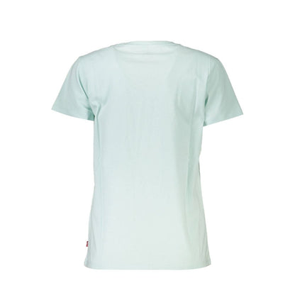 Levi's Azzurro Cotton Women T-Shirt
