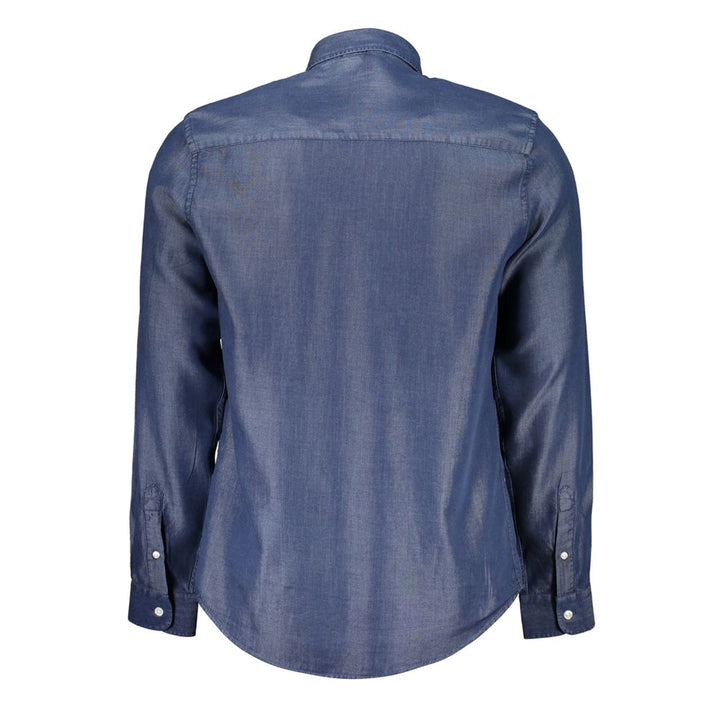 North Sails Blue Lyocell Men's Shirt