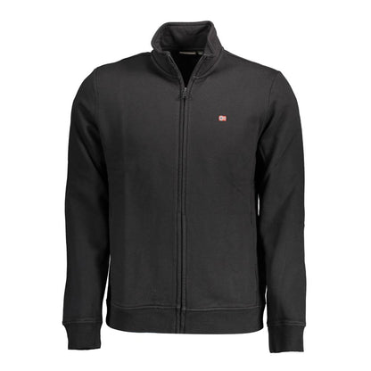 Napapijri Blue Cotton Men Sweatshirt