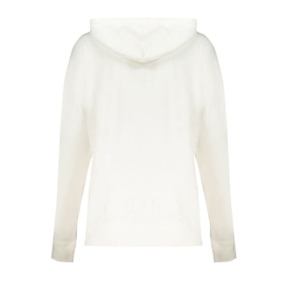 North Sails White Cotton Women's Hoodie