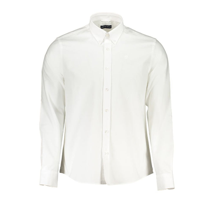 North Sails White Cotton Men's Shirt