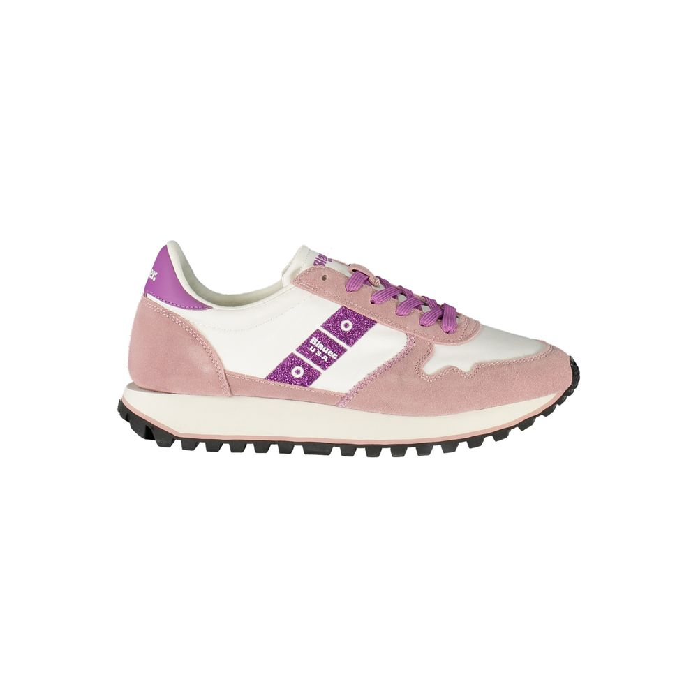 Blauer Bianco Polyurethane Women Sneaker