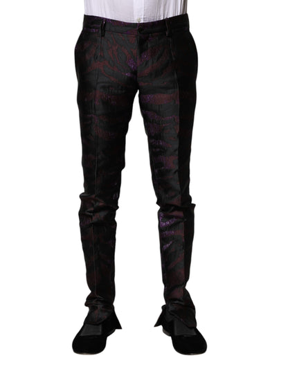 Pantalones Dolce & Gabbana multicolores de poliéster estampados