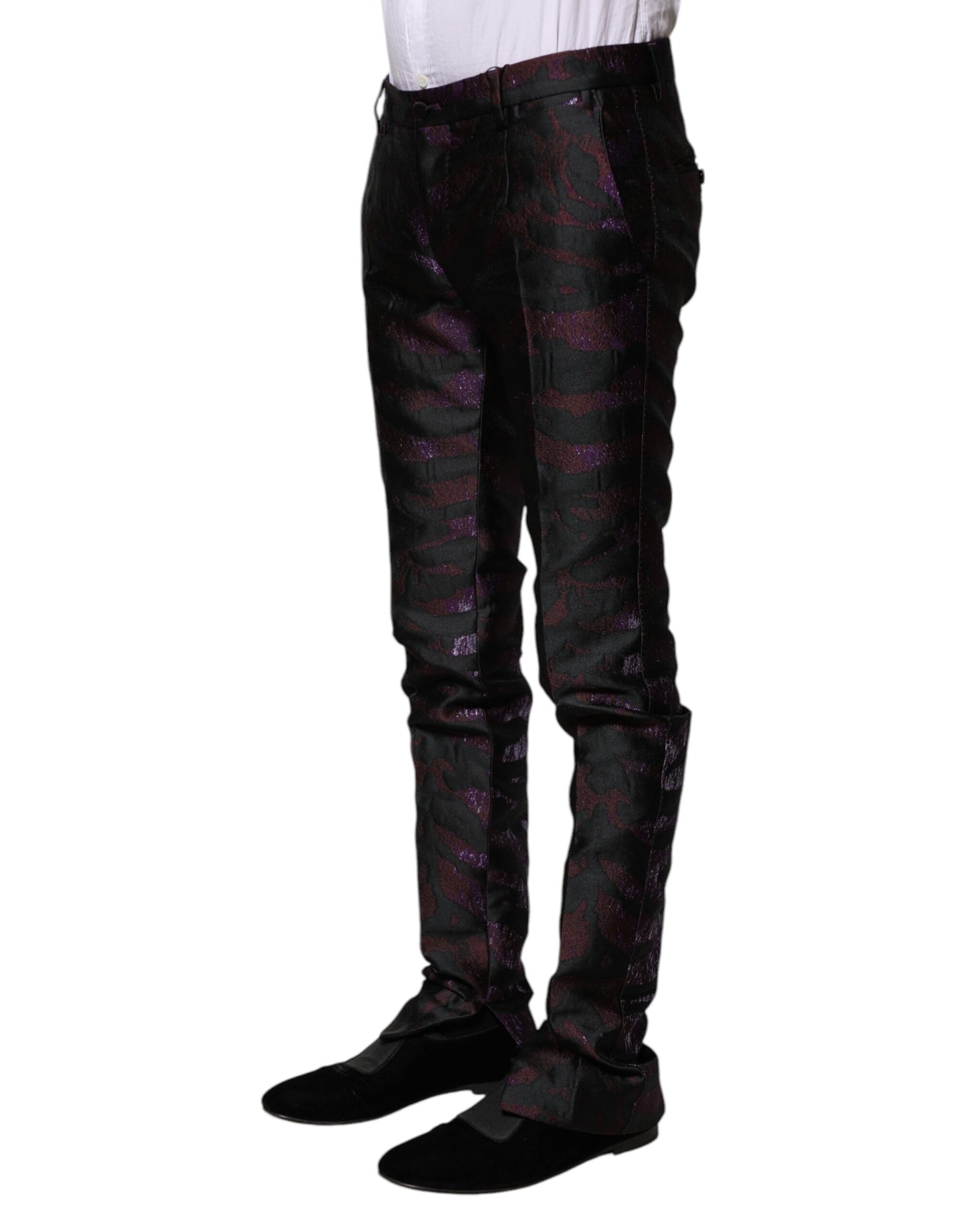 Pantalones Dolce & Gabbana multicolores de poliéster estampados