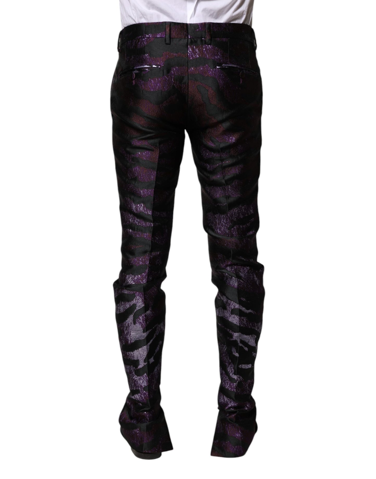 Pantalones Dolce & Gabbana multicolores de poliéster estampados