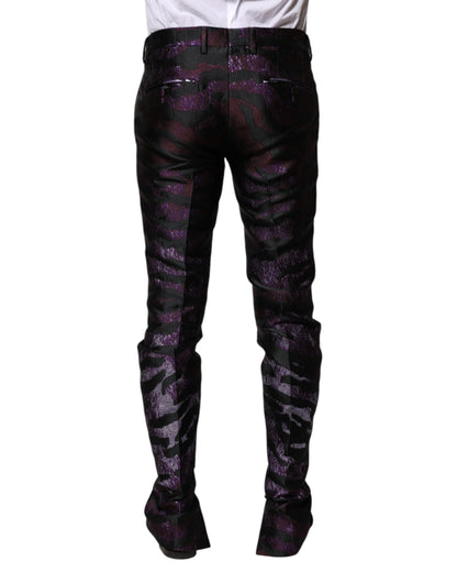 Pantalones Dolce & Gabbana multicolores de poliéster estampados