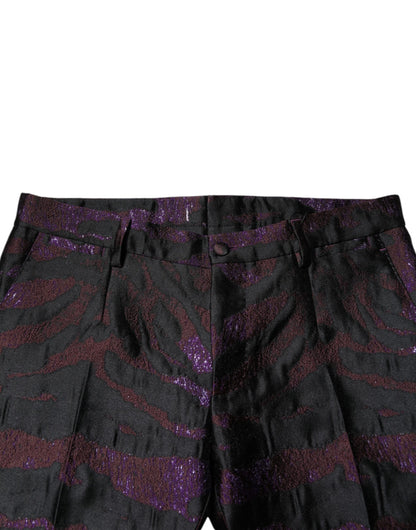 Pantalones Dolce & Gabbana multicolores de poliéster estampados