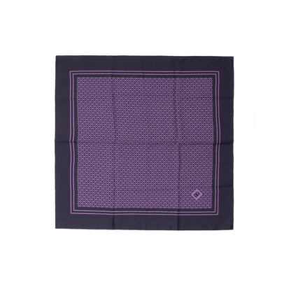 Pañuelo de bolsillo de seda morado Dolce & Gabbana