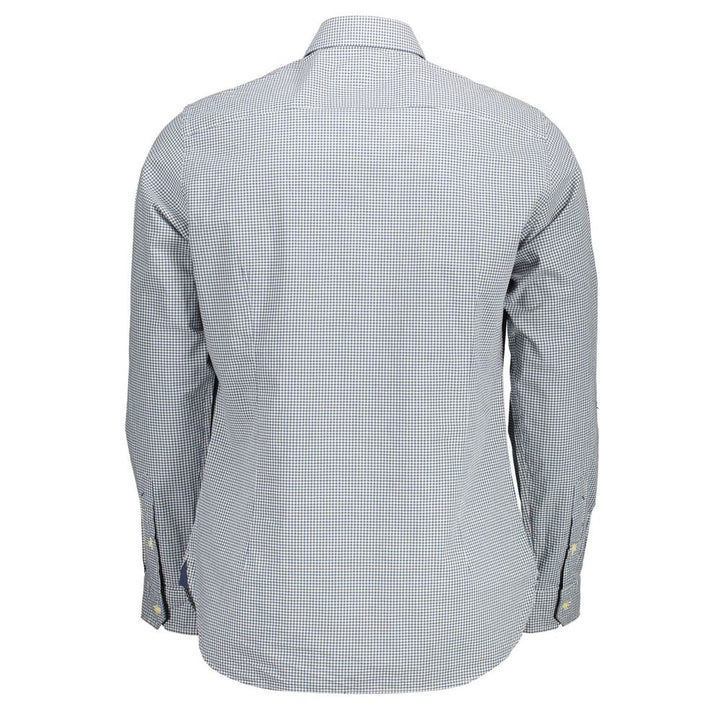 U.S. POLO ASSN. Azzurro Cotton Men's Shirt