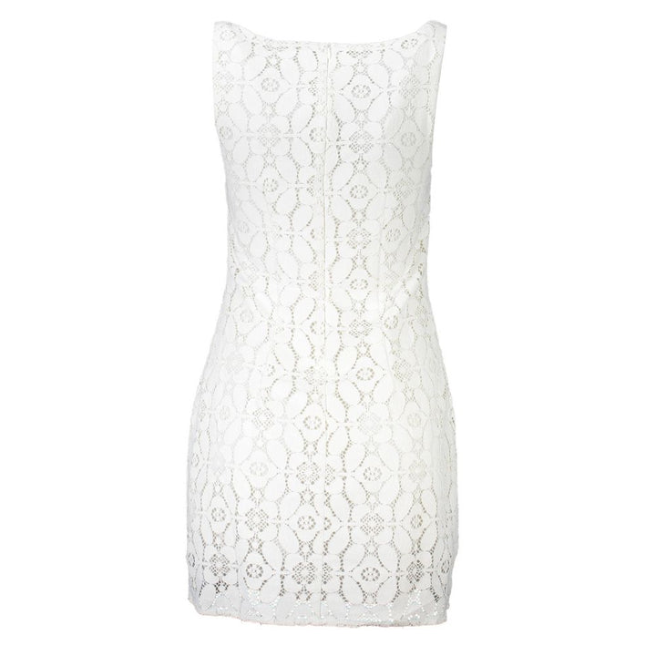 Desigual Bianco Polyester Women Dress
