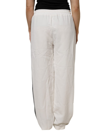 Pantalones de chándal Dolce & Gabbana blancos tipo jogger