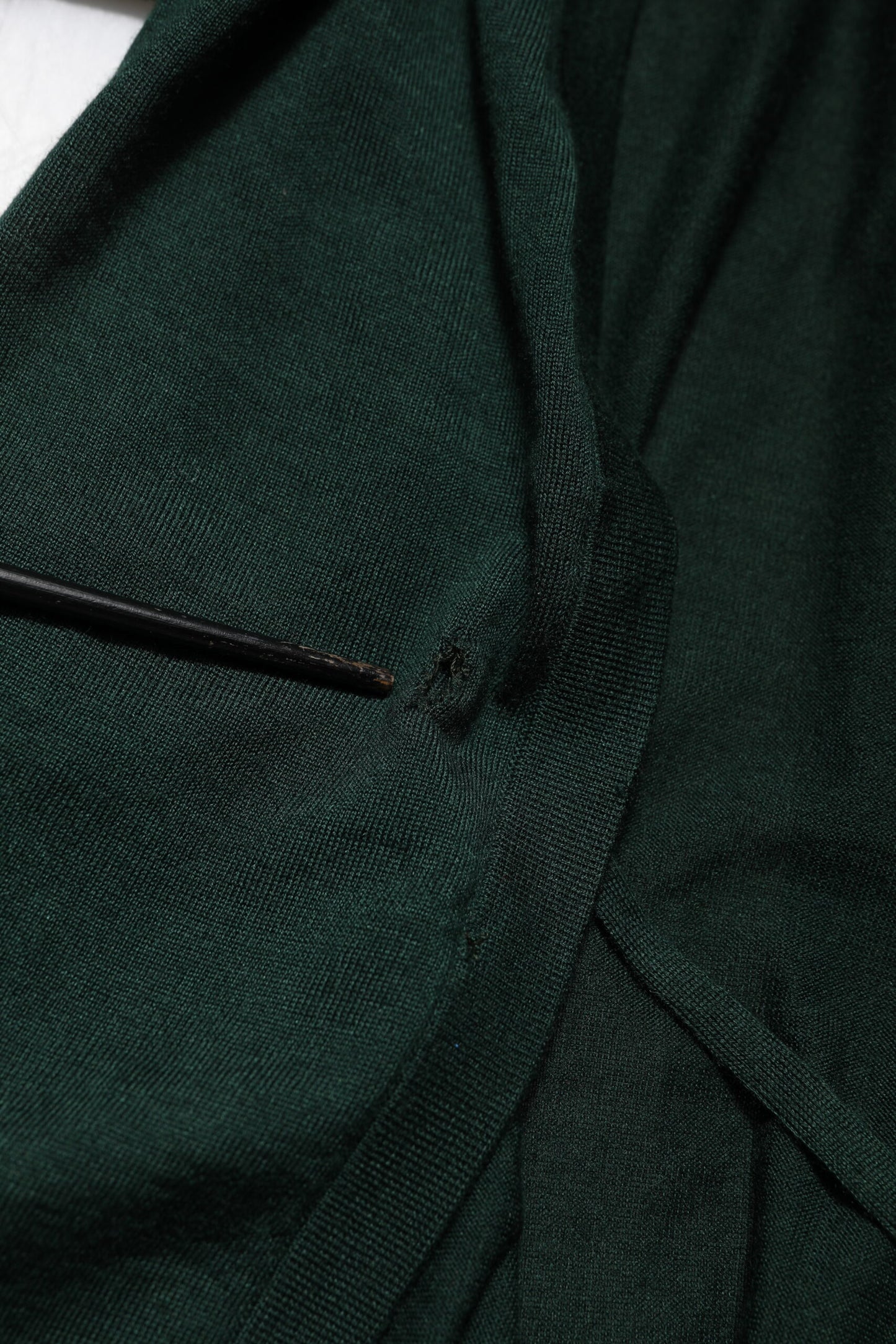 Dolce & Gabbana Dark Green Cashmere Silk Cardigan Sweater