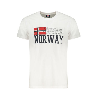 Norway 1963 White Cotton Men's T-Shirt