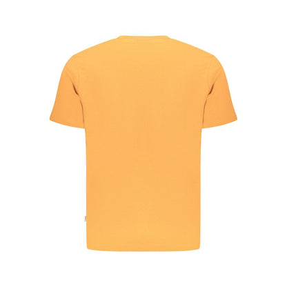 Pepe Jeans Arancione Cotton Men T-Shirt