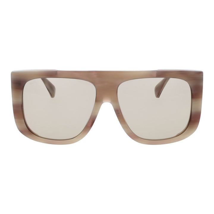 Max Mara Beige Acetate Sunglasses