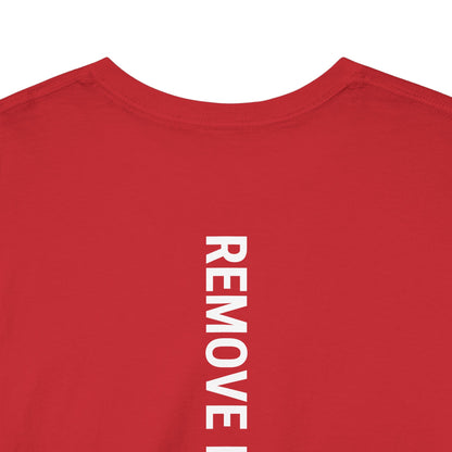 Hecho en Estados Unidos | Camiseta de aviación "Remove Before Flight" | Camiseta con gráfico de etiqueta de piloto
