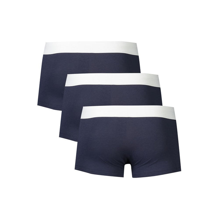 Bikkembergs Blue Polyester Men's Boxer