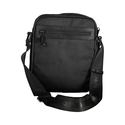 Valentino Black Polyester Mens Bag
