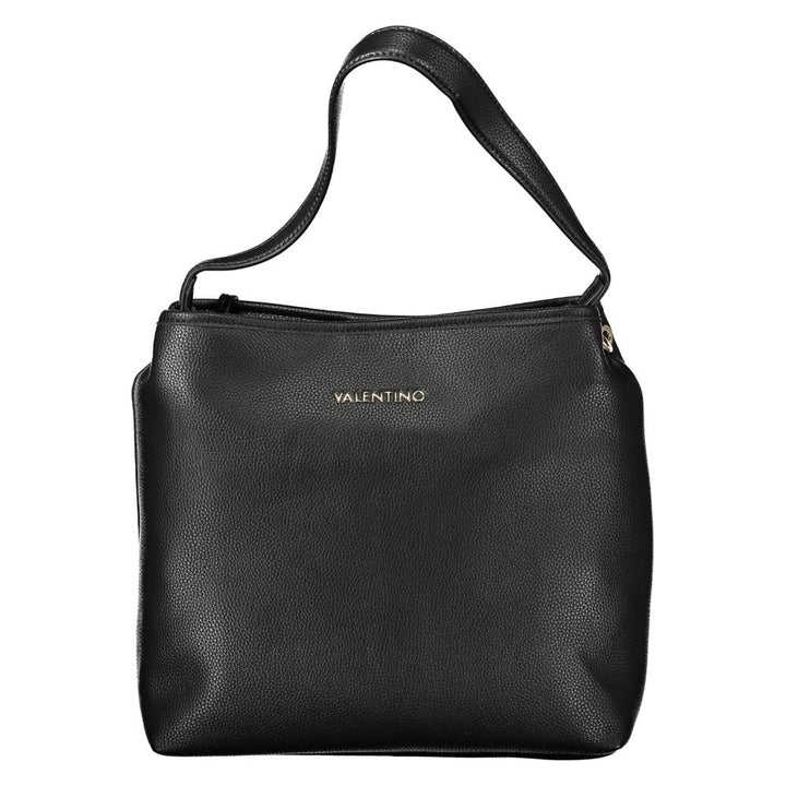 Mario Valentino Black Polyurethane Women's Bag