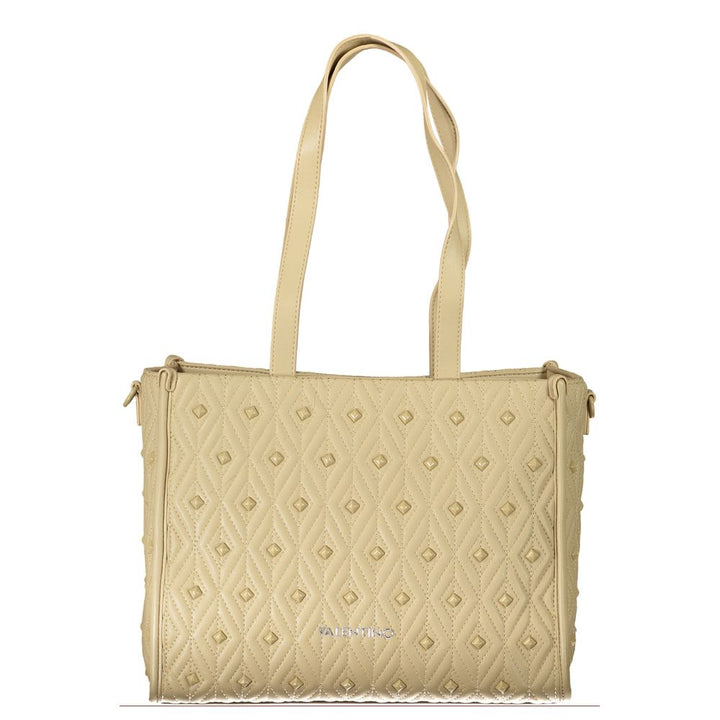 Mario Valentino Beige Polyurethane Women's Bag