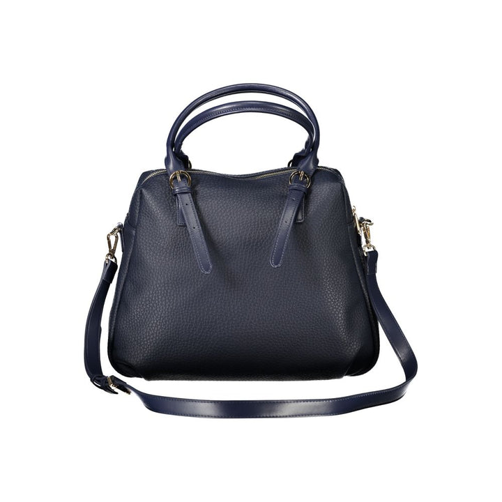 Mario Valentino Blue Polyurethane Women's Bag