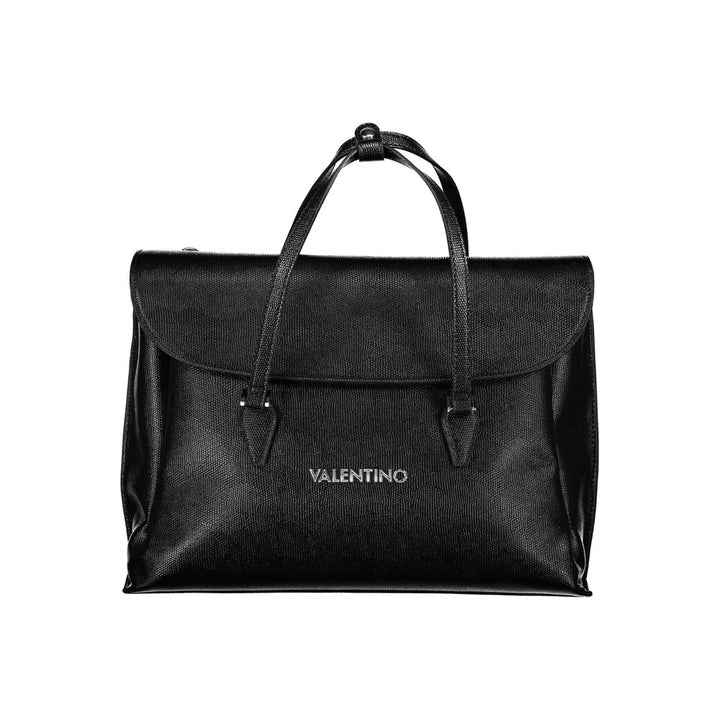 Mario Valentino Black Polyurethane Women's Bag