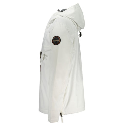 Napapijri White Polyamide Men's Jacket
