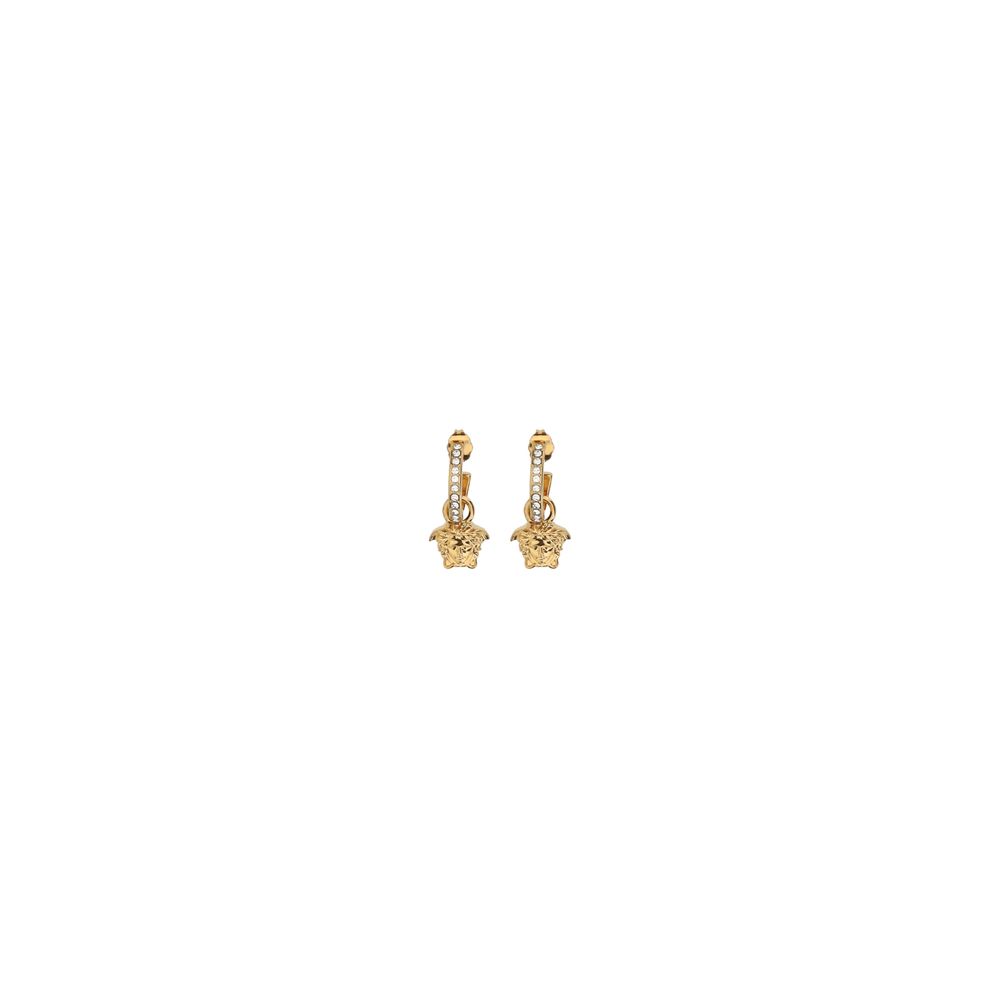Boucles d'oreilles Versace en métal doré