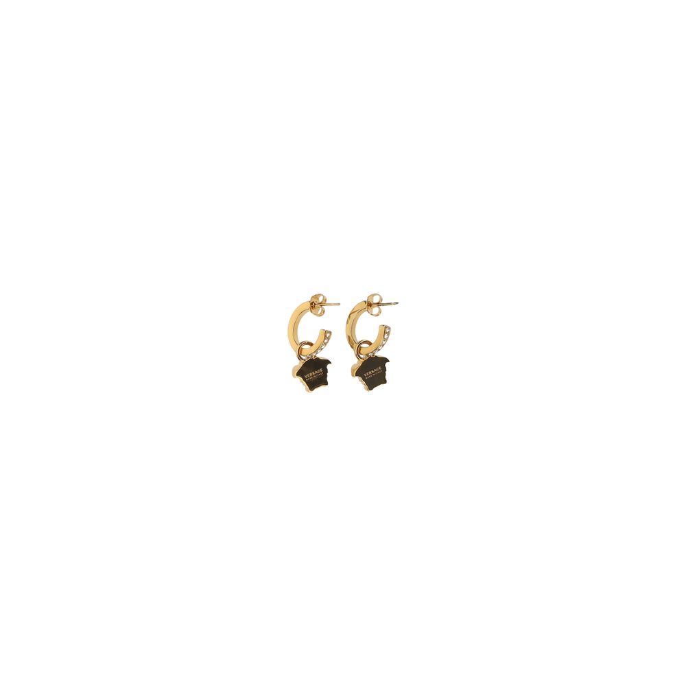 Boucles d'oreilles Versace en métal doré